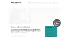 Desktop Screenshot of brearleyssolicitors.com
